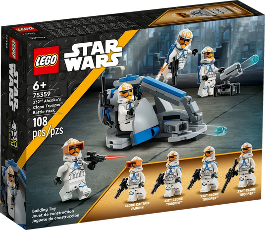 LEGO Star Wars 332nd Ahsoka's Clone Trooper™ Battle Pack 108 pc