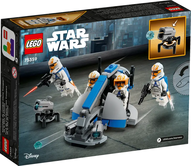 Load image into Gallery viewer, LEGO Star Wars 332nd Ahsoka&#39;s Clone Trooper™ Battle Pack 108 pc
