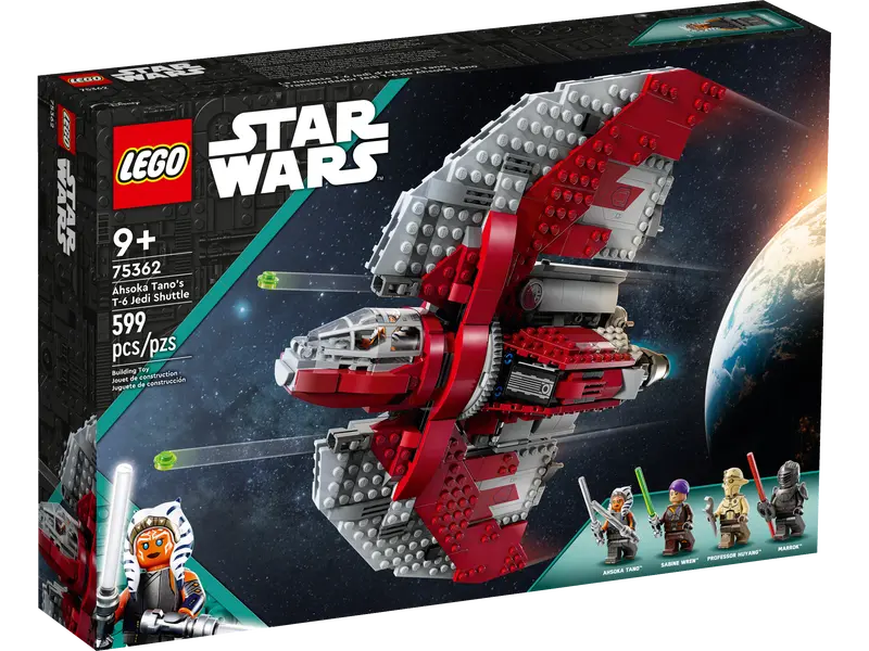 Load image into Gallery viewer, Lego Ahsoka Tano&#39;s T-6 Jedi Shuttle 601pc
