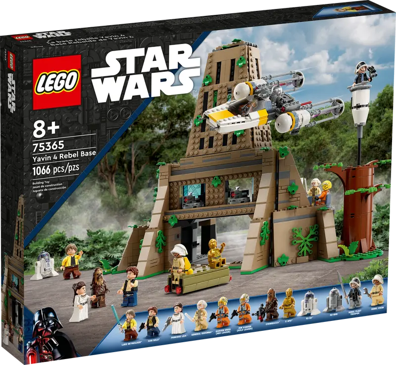 Load image into Gallery viewer, Lego Star Wars Yavin 4 Rebel Base 1066pc
