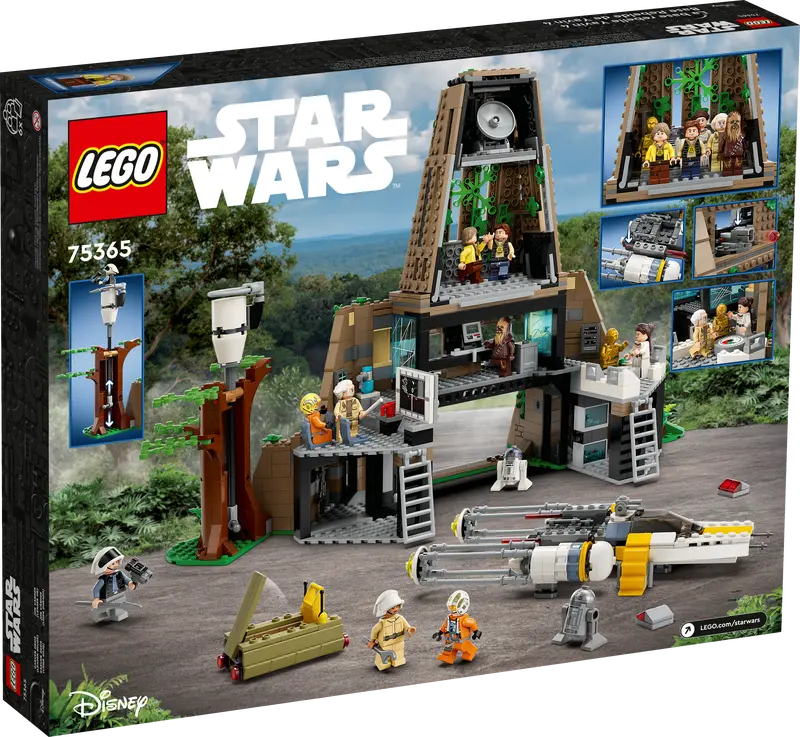 Load image into Gallery viewer, Lego Star Wars Yavin 4 Rebel Base 1066pc
