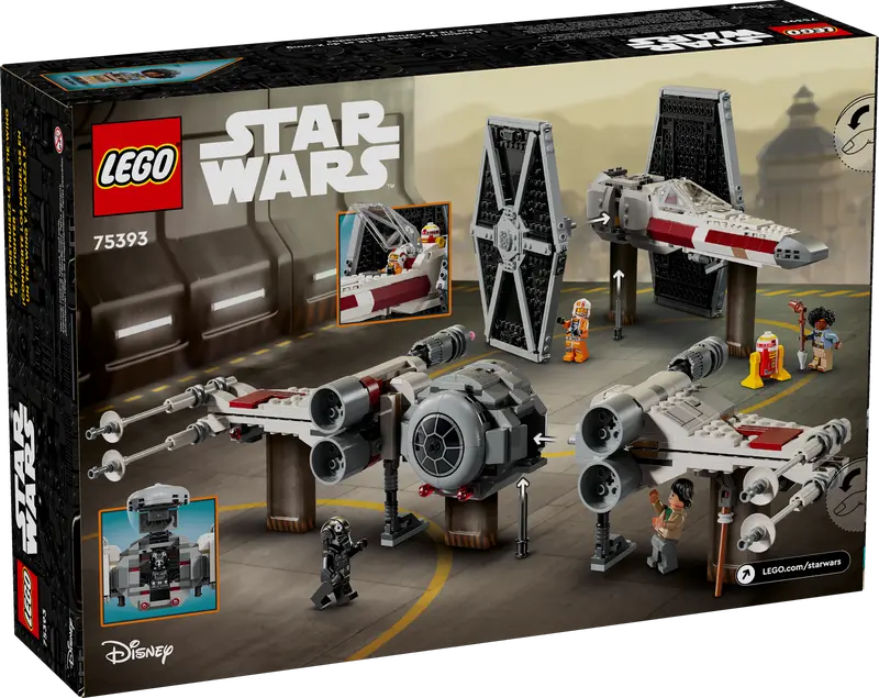 Load image into Gallery viewer, Lego Star Wars TIE Fighter &amp; X-Wing Mash-up
