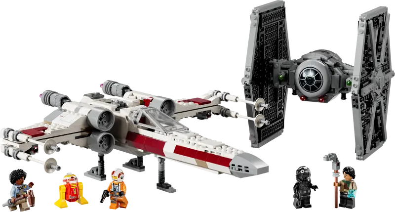 Load image into Gallery viewer, Lego Star Wars TIE Fighter &amp; X-Wing Mash-up
