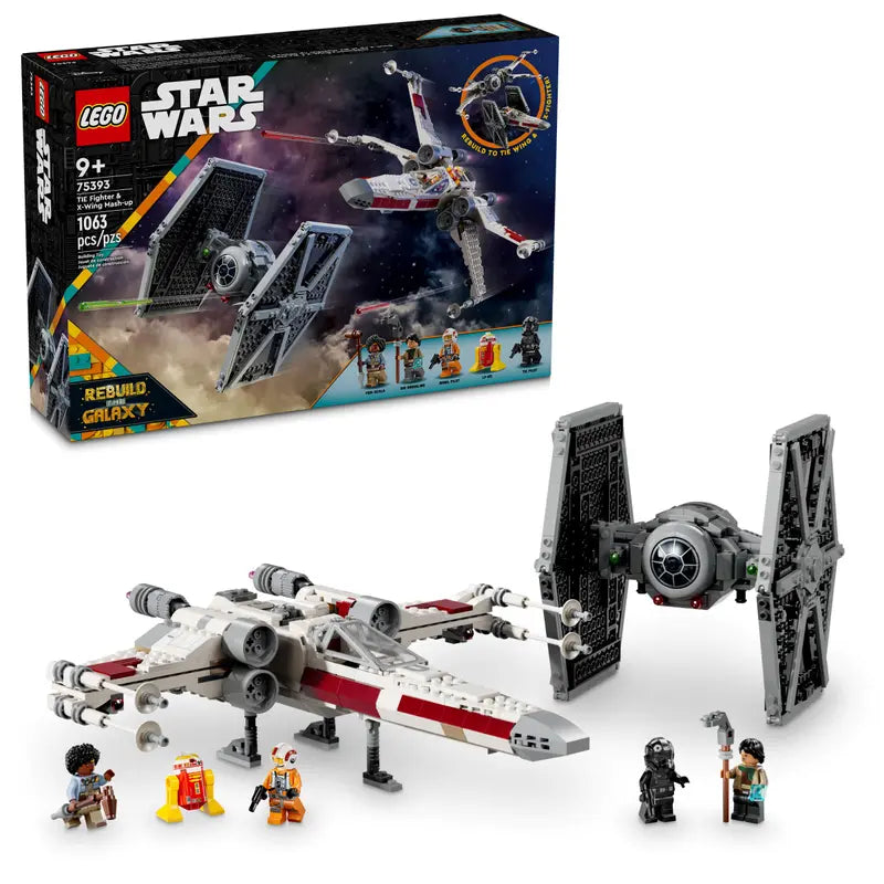 Load image into Gallery viewer, Lego Star Wars TIE Fighter &amp; X-Wing Mash-up
