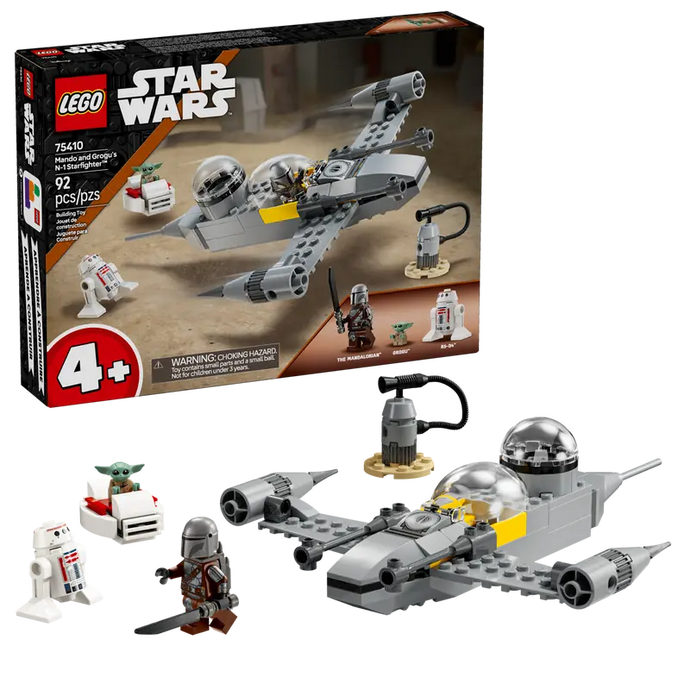 LEGO Star Wars Mando and Grogu's N-1 Starfighter™