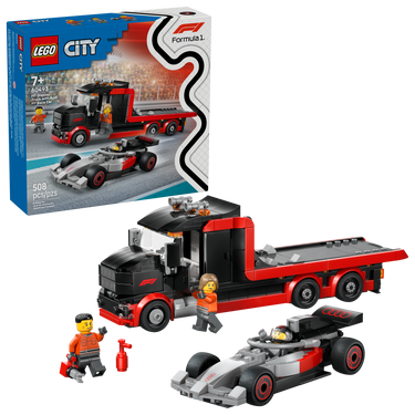 LEGO® City F1® Display Truck with Audi F1® Race Car