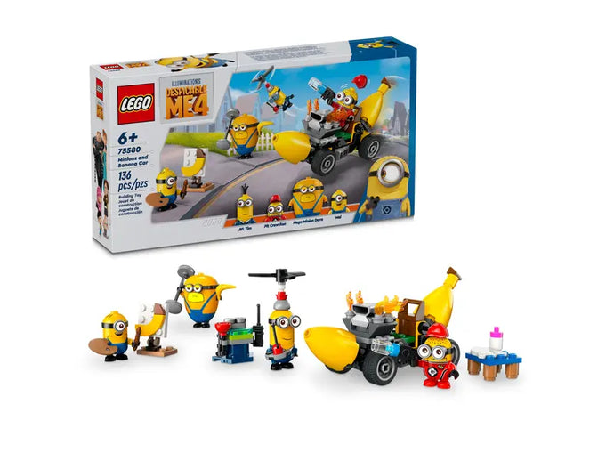 LEGO Minions and Banana Car