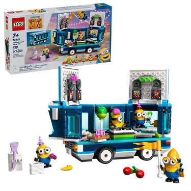 LEGO® Minions' Music Party Bus