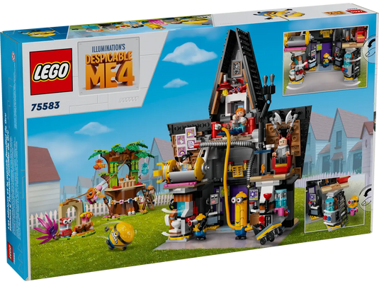 Lego Minions and Gru's Family Mansion