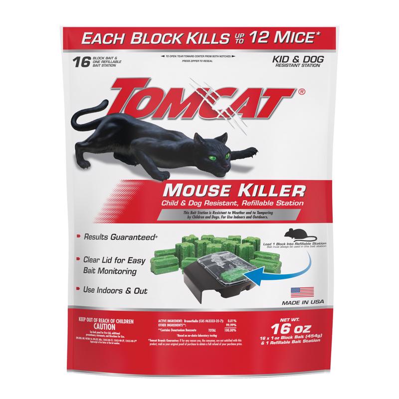 Load image into Gallery viewer, Tomcat Bait Station Blocks For Mice 1 pk
