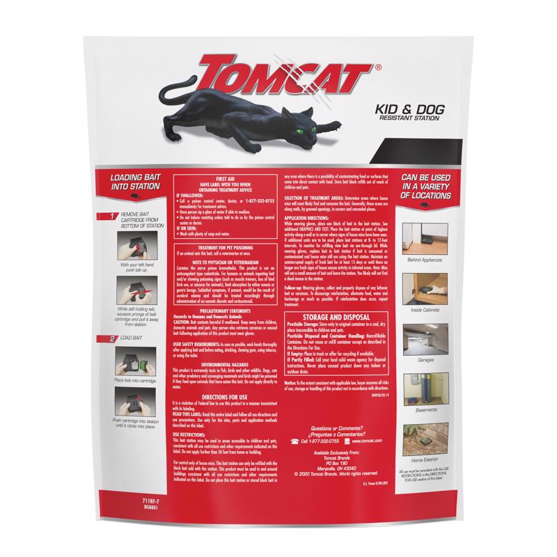 Load image into Gallery viewer, Tomcat Bait Station Blocks For Mice 1 pk
