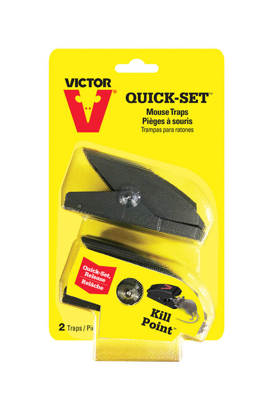 Load image into Gallery viewer, Victor Quick-Set Small Snap Trap For Mice 2 pk
