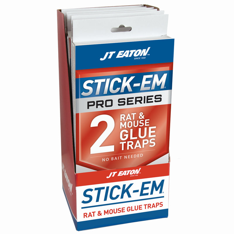 Load image into Gallery viewer, JT Eaton Stick-Em Pro Series Medium Glue Board Trap For Rodents 2 pk
