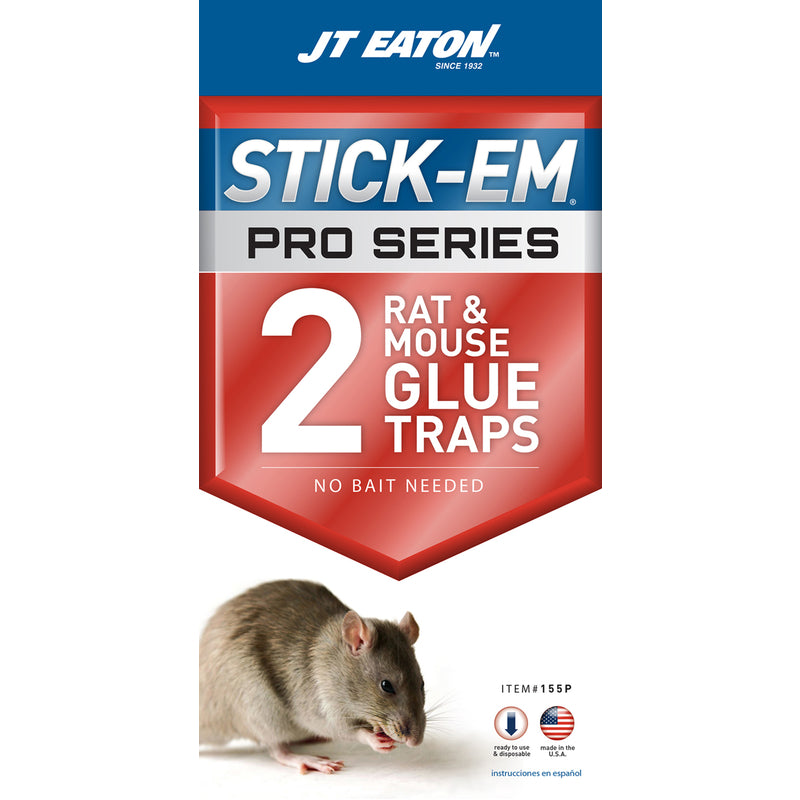 Load image into Gallery viewer, JT Eaton Stick-Em Pro Series Medium Glue Board Trap For Rodents 2 pk
