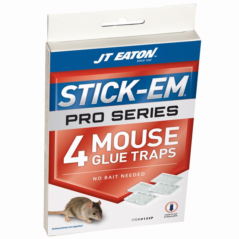 Load image into Gallery viewer, JT Eaton Stick-Em Pro Series Small Glue Trap For Mice 4 pk
