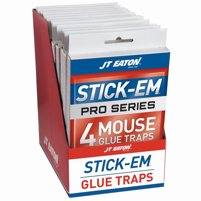 Load image into Gallery viewer, JT Eaton Stick-Em Pro Series Small Glue Trap For Mice 4 pk
