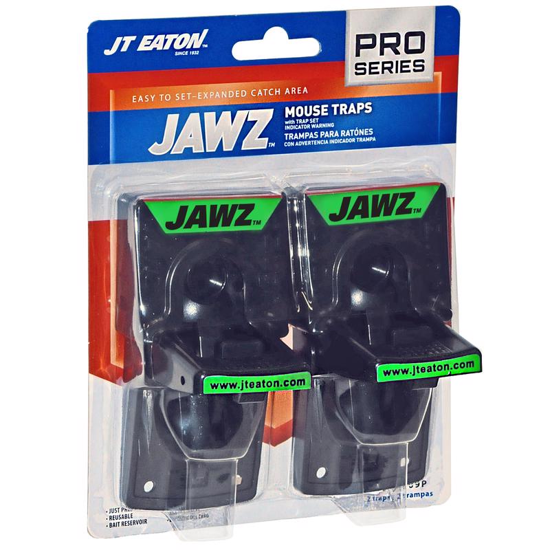 Load image into Gallery viewer, JT Eaton JAWZ Pro Series Small Snap Trap For Mice 2 pk
