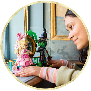 LEGO® Wicked Elphaba & Glinda Figures