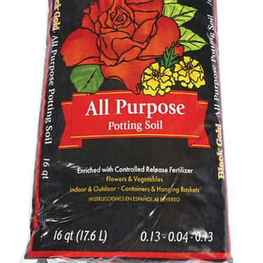 Black Gold All Purpose Potting Mix 16 qt