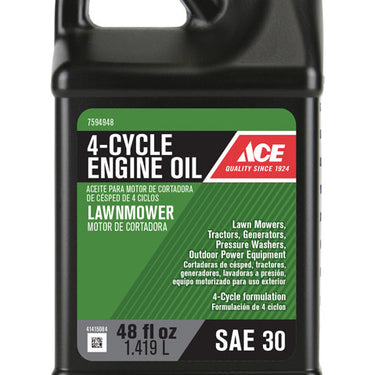 Ace SAE 30 4-Cycle Lawn Mower Motor Oil 48 oz 1 pk