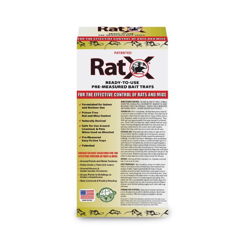 Load image into Gallery viewer, RatX Non-Toxic Bait Pellets For Mice and Rats 12 oz 4 pk
