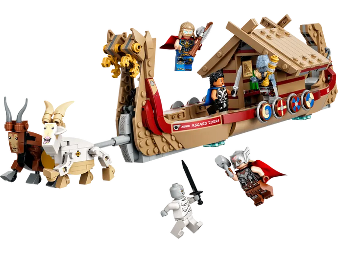 Lego Marvel Thor The Goat Boat 564pc