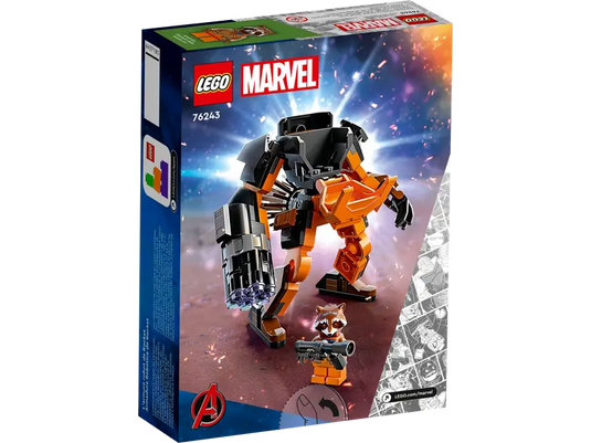 Lego Marvel Rocket Mech Armor 98pc