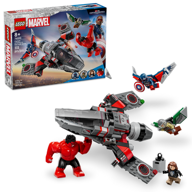 LEGO® Marvel Captain America vs. Red Hulk Battle