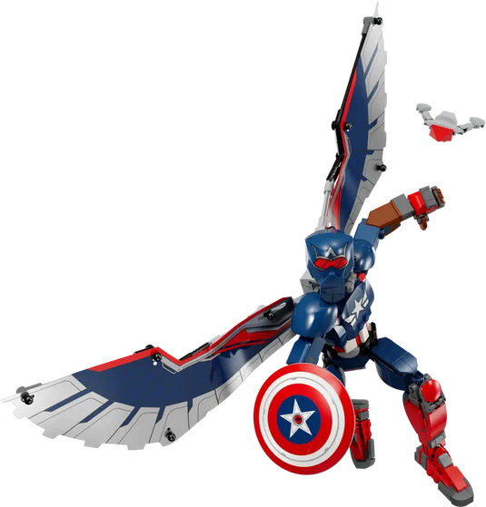 LEGO Marvel New Captain America Construction Figure