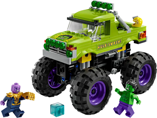LEGO Marvel The Hulk Truck vs. Thanos