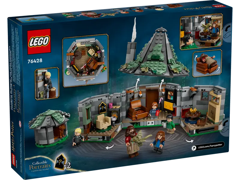 Load image into Gallery viewer, Lego Harry Potter Hagrid&#39;s Hut: An Unexpected Visit 896pc
