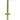 Ace Small Polished Brass Green Brass 1.5 in. L Shoulder Hook 8 lb 4 pk