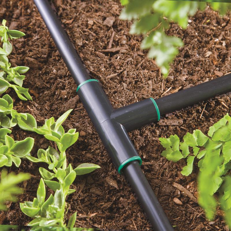 Load image into Gallery viewer, Raindrip 1/2 in. Compression Drip Irrigation Tee 1 pk

