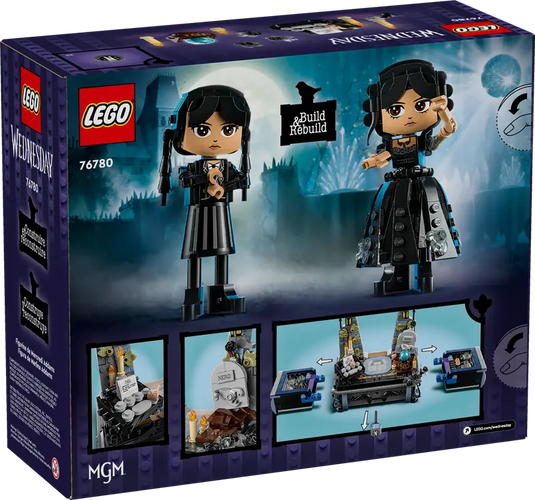LEGO Wednesday Addams Figure