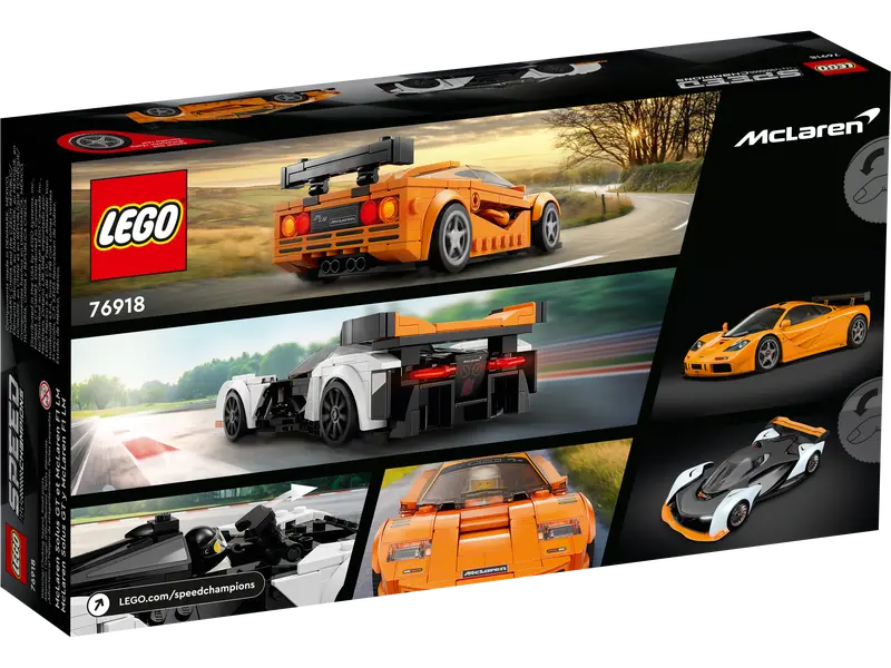 Load image into Gallery viewer, Lego Speed McLaren Solus GT &amp; McLaren F1 LM 581pc
