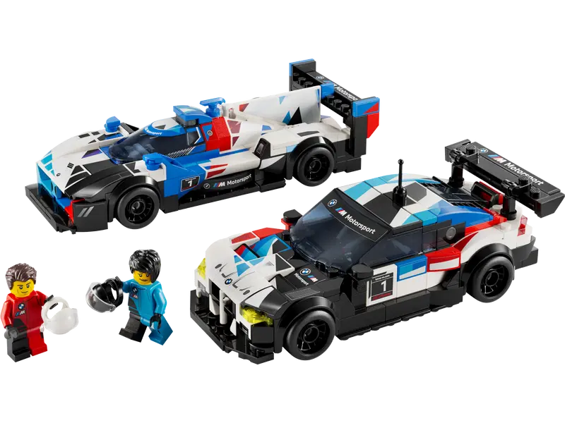 Load image into Gallery viewer, Lego Speed BMW M4 GT3 &amp; BMW M Hybrid V8 Race Cars 676pc
