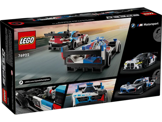 Lego Speed BMW M4 GT3 & BMW M Hybrid V8 Race Cars 676pc