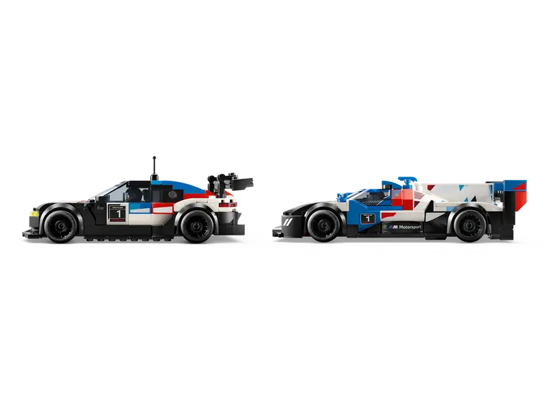 Load image into Gallery viewer, Lego Speed BMW M4 GT3 &amp; BMW M Hybrid V8 Race Cars 676pc
