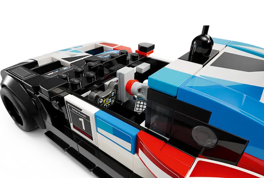 Lego Speed BMW M4 GT3 & BMW M Hybrid V8 Race Cars 676pc