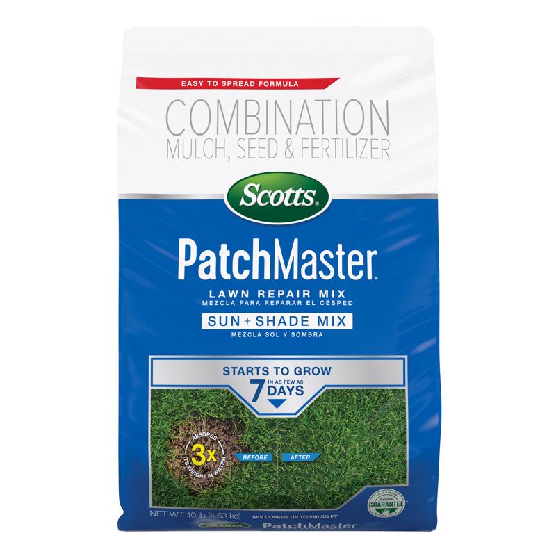 Load image into Gallery viewer, Scotts PatchMaster Mixed Sun or Shade Grass Spot Repair Seed 10 lb
