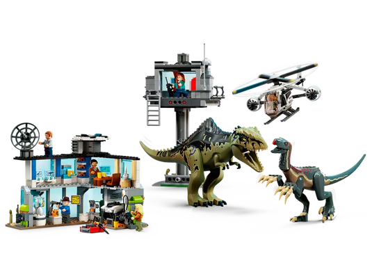 Lego Jurassic World Giganotosaurus & Therizinosaurus Attack 810pc