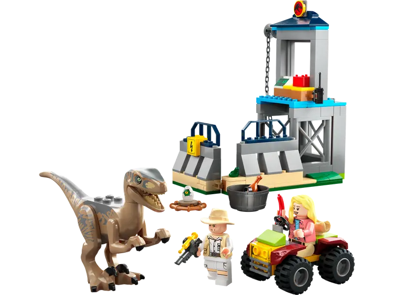 Load image into Gallery viewer, Lego Jurassic World Velociraptor Escape 137pc
