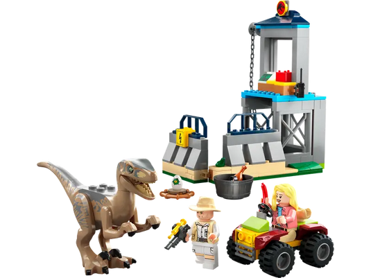 Lego Jurassic World Velociraptor Escape 137pc