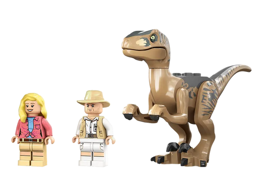 Lego Jurassic World Velociraptor Escape 137pc