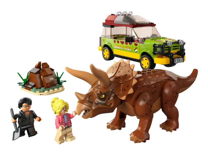 Lego Jurassic World Triceratops Research 281pc