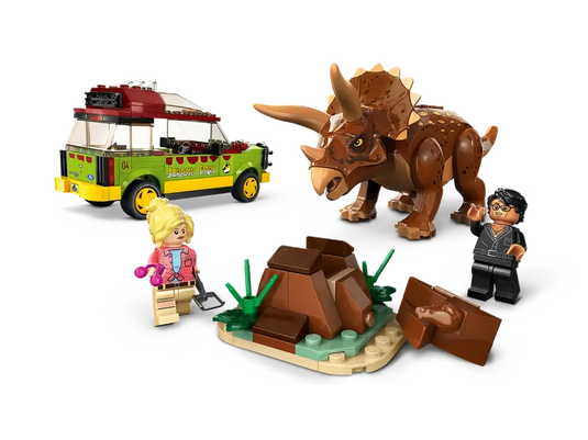 Lego Jurassic World Triceratops Research 281pc