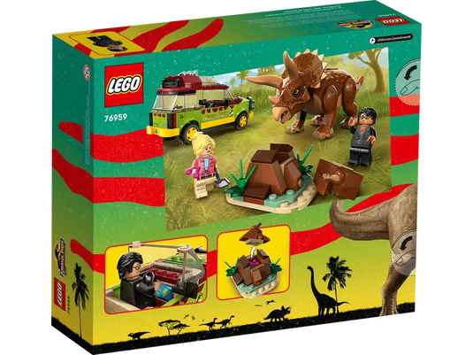 Lego Jurassic World Triceratops Research 281pc