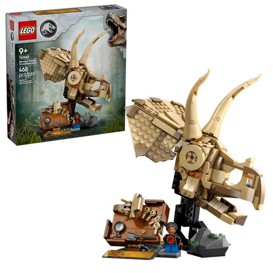 Lego Jurassic World Dinosaur Fossils: Triceratops Skull