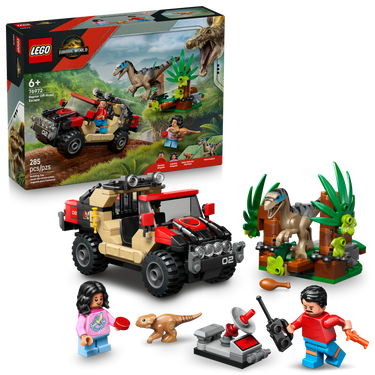 LEGO® Jurassic World Raptor Off-Road Escape