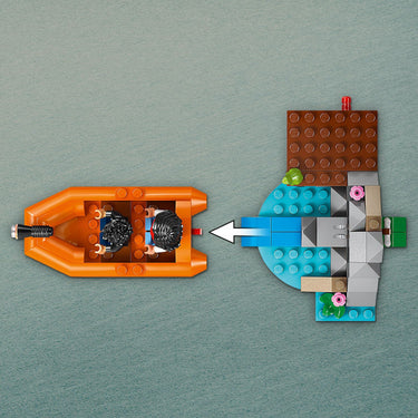 LEGO® Jurassic World T. rex River Escape